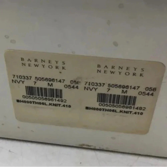 Givenchy navy George V Sock Round Toe Sneakers Size 40 - Picture 9 of 10